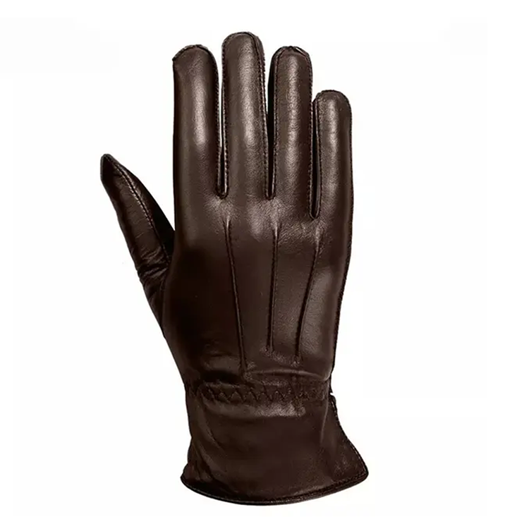 National Apparels Custom Winter Men Classic Touch Screen Sheepskin Leather Gloves